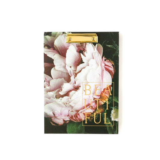 Refillable Clipboard-Folio with Inside Packet Folder (Beautiful)