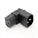 C13 Angled PDU PSU UPS Plug Socket 90 Degree TV Wall Power Adapter¡_AB