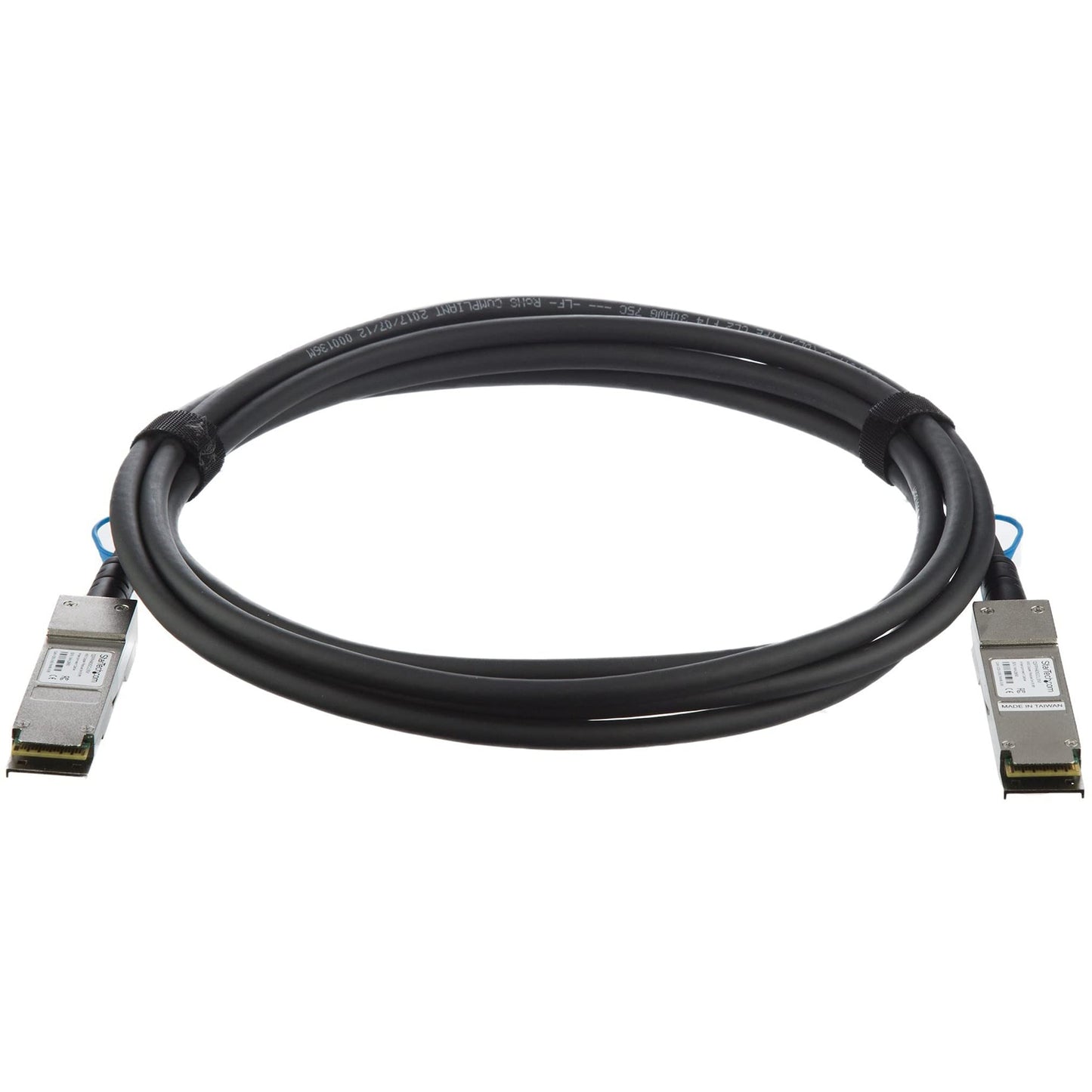 StarTech.com Cisco QSFP-H40G-CU3M Compatible 3m 40G QSFP+ to QSFP+ DAC Twinax - 40GbE QSFP+ Copper DAC 40 Gbps Low Power Passive Transceiver Module