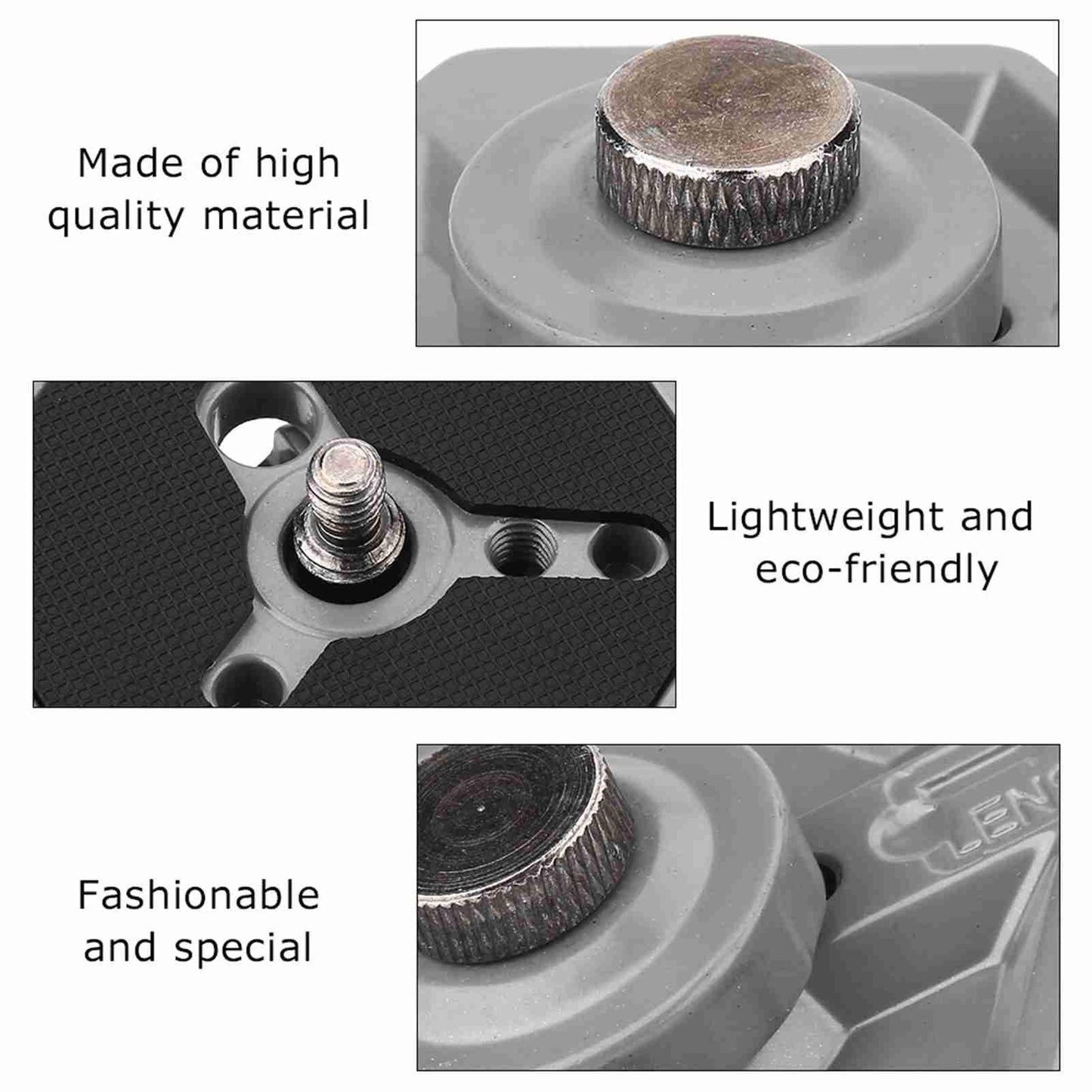 Hexagonal Quick Release Plates 3049 1/4" Screw for 030-14 RC0 3063 Photo Studio Acces