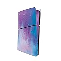 MightySkins Skin Compatible with Playstation 5 Slim Digital Edition Console Only - Cotton Candy Sky | Protective, Durable, and Unique Vinyl Decal wrap