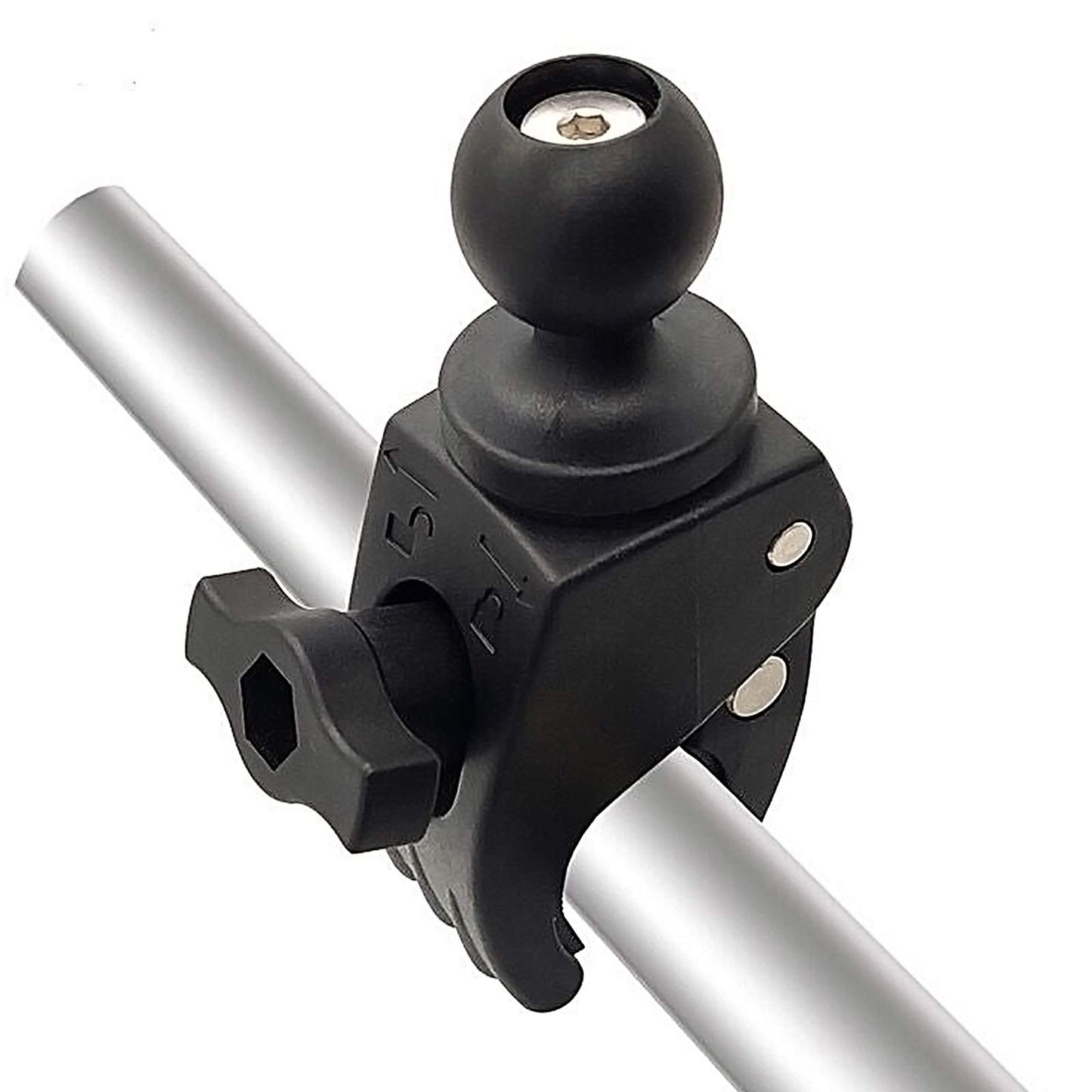 GIVUBES Tough Clamp Base with 1'' Rubber Ball Head