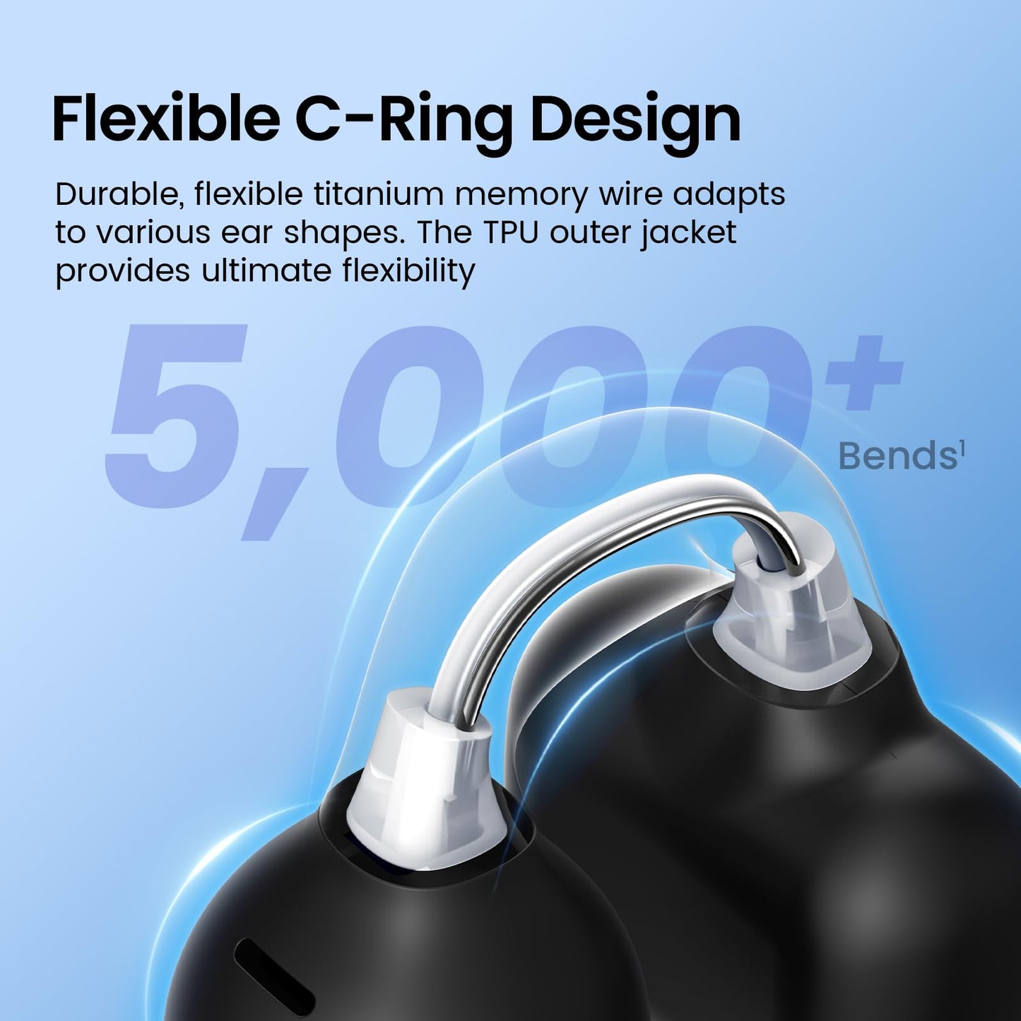 Piegricdiat Clip On Earbuds, Open Ear Headphones Mini Air Conduction Headphones IPX6 Waterproof Bluetooth Earbuds, Bluetooth 5.4 Ear Clip Earphones…