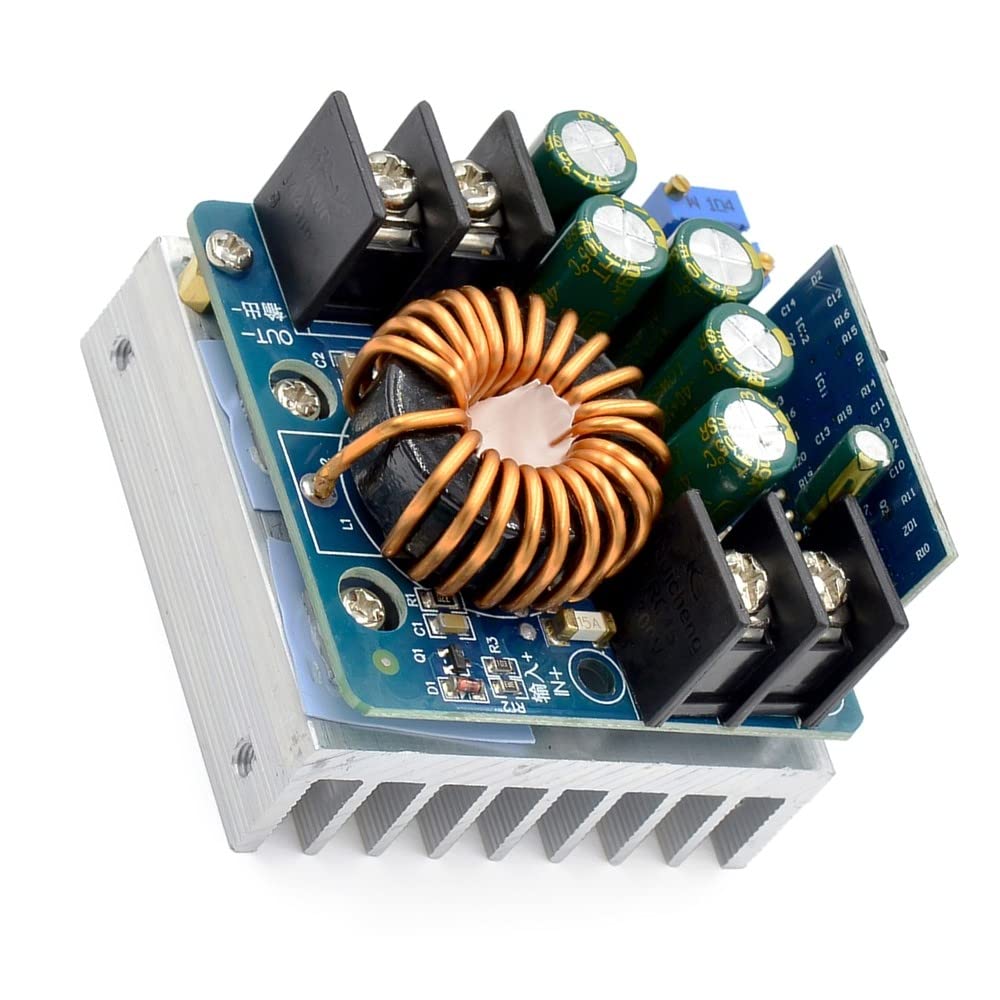 DONGKER SZ-BK0612 Step Down Module,DC-DC 10.5V-60V to 0-45V Buck Power Supply Module 400W Electronic Voltage Stabilizer