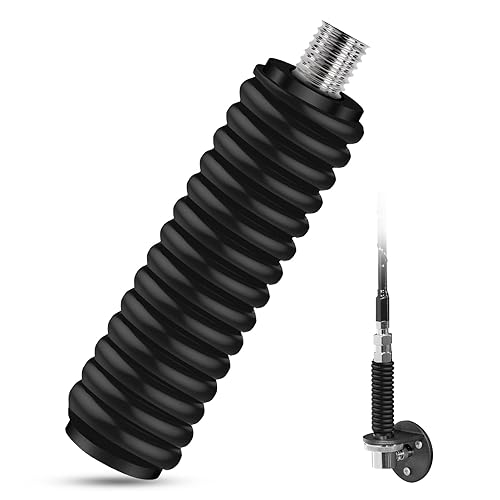 Marketty SS-3H CB Antenna Spring, Stainless Steel Heavy Duty CB Radio Antenna Mount Spring, Spring to Fit Mobile/in-Vehicle CB Radio Antenna Mount Up