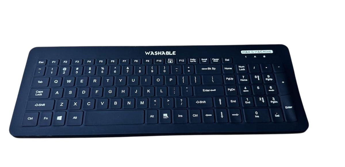 Man & Machine Very Cool Keyboard Fitted Drape- Black