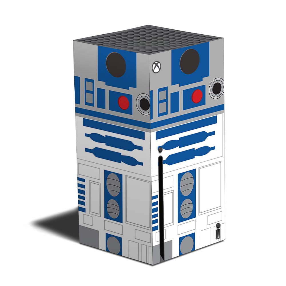 MightySkins Skin Compatible with Xbox Series X - Cyber Bot | Protective, Durable, and Unique Vinyl Decal wrap Cover | Easy to Apply, Remove,