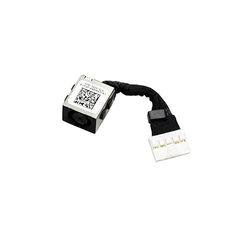 GinTai DC in Power Jack Cable Harness Connector Replacement for Dell Latitude E7240 E7250 4W9NY 04W9NY DC30100NO00