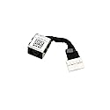 GinTai DC in Power Jack Cable Harness Connector Replacement for Dell Latitude E7240 E7250 4W9NY 04W9NY DC30100NO00
