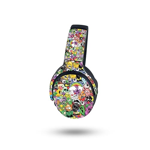 MightySkins Skin Compatible with Skullcandy Crusher ANC 2 - Puppy Fall | Protective, Durable, and Unique Vinyl Decal wrap Cover | Easy to Apply…