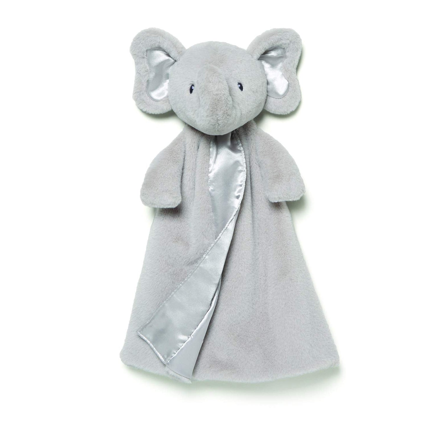 Gund Baby Bubbles Elephant Huggybuddy Blanket, Gray, 17"
