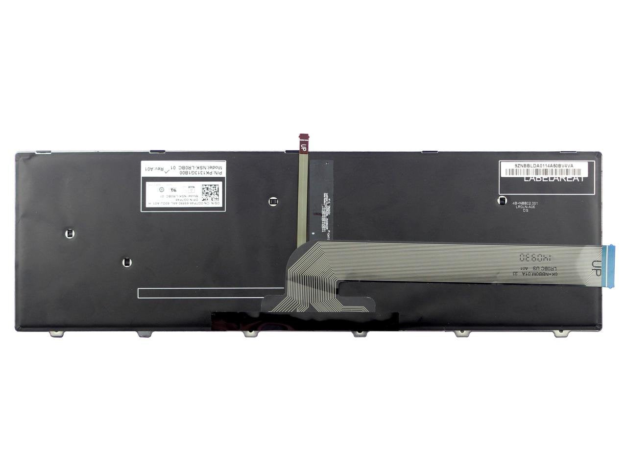 New Laptop Backlit Keyboard Replacement for Dell PK1313G2B00 V147225BS V147225BS1 US Layout Black Color