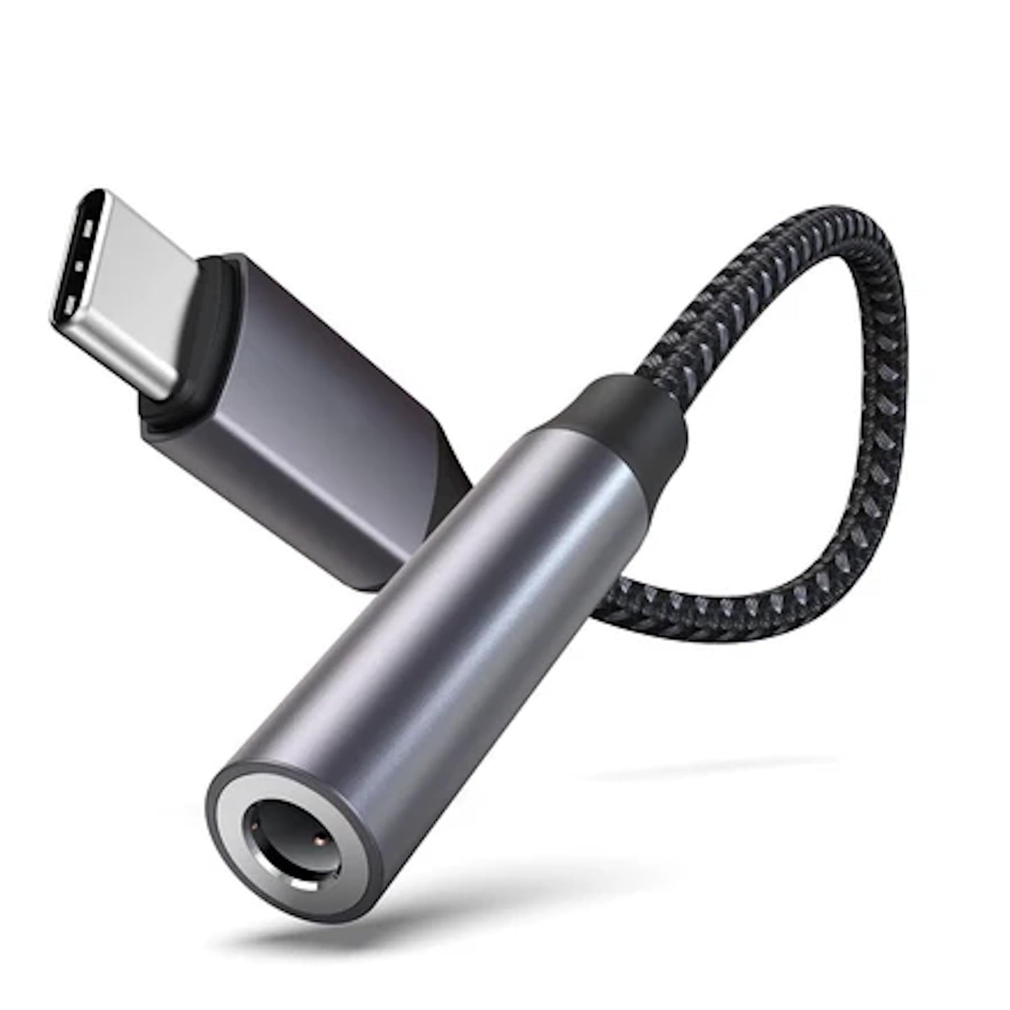 3.5mm 1/8 Inch Aux to USB C Audio Headphone Jack Adapter - Type C/USBC to Aux Converter Dongle Cable for iPhone 15/16, iPad, MacBook, Samsung Galaxy