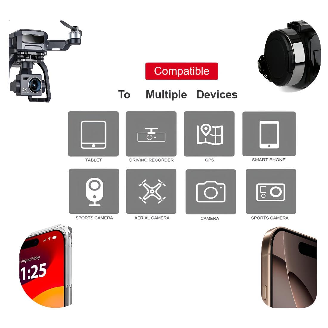 16GB TF Memory Card Ultra High Speed, C10 U3 SD Card for Camera Computer Tablet Mobile Phone Drone