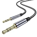 MOSWAG 3.5mm to 2.5mm Male Audio Cable Compatible with Bose 700 QuietComfort QC45 QC35II QC35 QC25 Noise Cancelling Headphones, JBL E45BT E55BT…