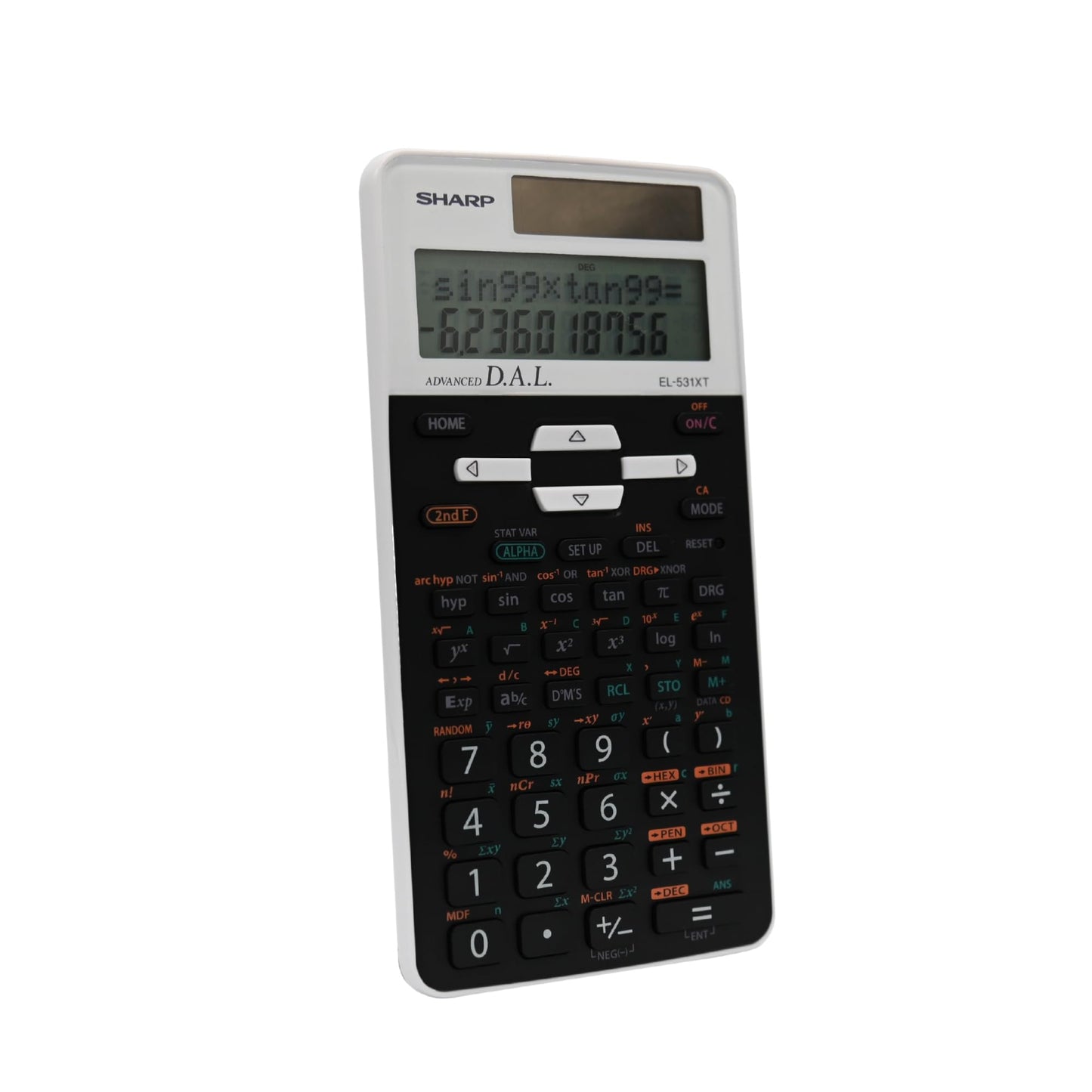 SHARP EL531XTWH10-Digit Scientific Calculator with 273 Functions