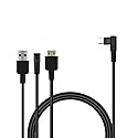 Spaseeba 3-in-1 Pen Display Cable CB01 Suitable for Graphics Drawing Tablet Monitor Kamvas Pro 12 / Pro13 / Pro16 with HDMI Power and USB Cables