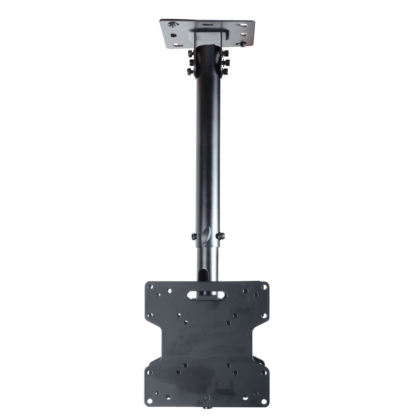 VideoSecu Tilt Swivel Height Adjustable Dual TV Ceiling Mount for Most 32"-75" Double LCD LED TVs Monitors up to VESA 600x400mm with TV Ceiling Mount