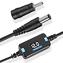 FARSENSE USB DC 5V to 12V Step Up Power Cable(3FT),USB C to DC 12V Adapter with DC Jack 5.5 x 2.5mm(Compatible with 5.5 x 2.1) and 3.5 x 1.35mm…