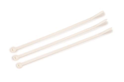 3M Miniature Cable Tie CT6NT18-C, Natural/Nylon, 18 lbs., 0.10 in x 6.10 in (Pack of 100)