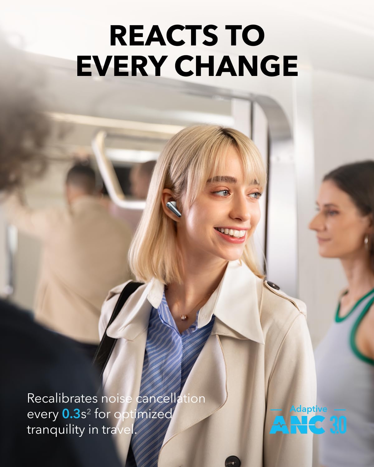 Soundcore Liberty 4 Pro by Anker Noise Cancelling Wireless Earbuds