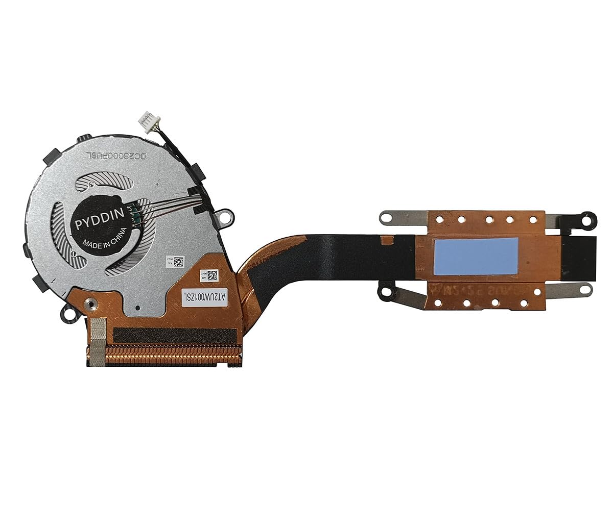 New CPU Cooling Fan with Heatsink Intended for Dell Latitude 7310 7410 (10th Gen) Series AT2UW001ZSL 3NVJ1 EG50040S1-CJ50-S9A DC5V (not for Latitude
