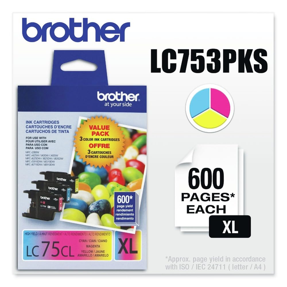 Brother BRTLC753PKS - LC753PKS Innobella High-Yield Ink