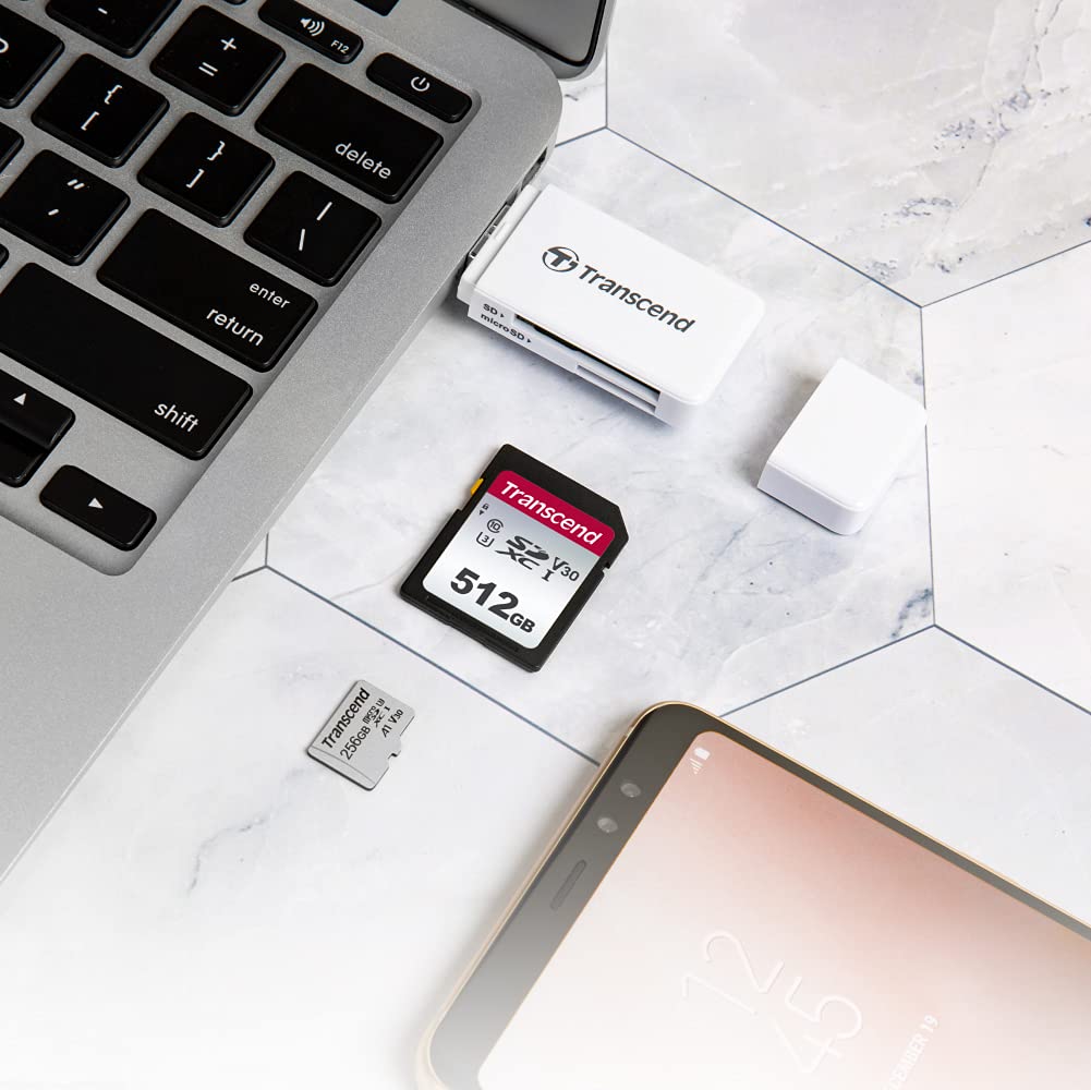 Transcend 4GB SDC300S SD UHS-I SDHC Memory Card, C10, 1080p Full HD