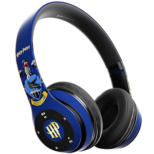iJoy Harry Potter Ravenclaw Bluetooth Headphones with Built in Mic | Officially Licensed Wireless Headphones, Foldable Headset | Harry Potter Gifts…