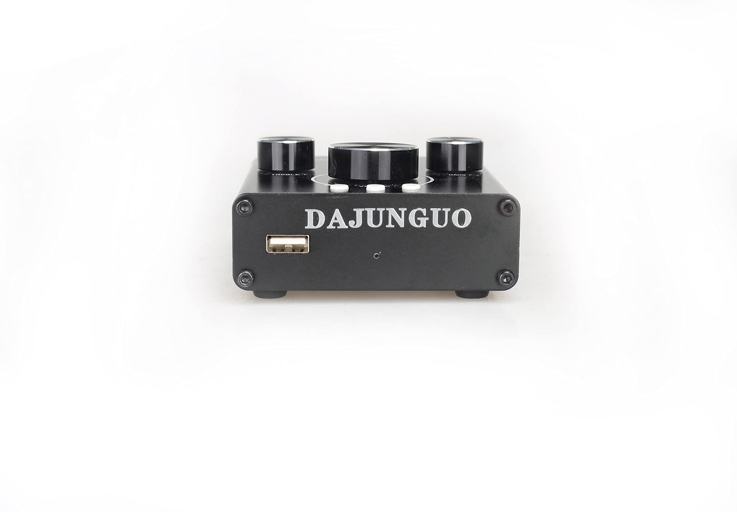 DAJUNGUO AUDIO Amplifiers Bluetooth Input and 3.5mm Aux Input,2.0 Channel Stereo Amplifier 100W*2 Power Output,Black