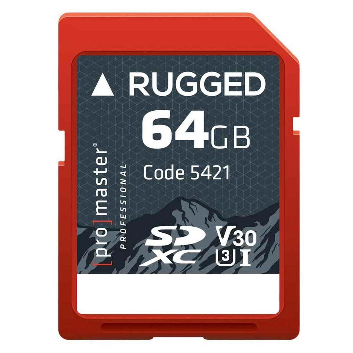 ProMaster SDXC 64GB Rugged™ Memory Card UHS-I, (Model 5421)