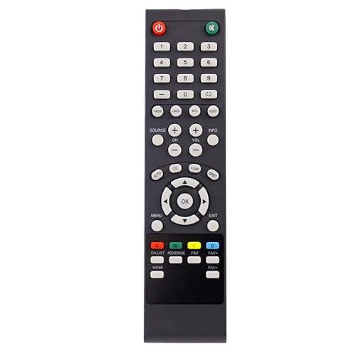 Replacement Remote Control fit for Seiki TV SE55GY19 SE65UY04 SE22FE01 SE65GY25 SE40FY27 SE32FY22 TV SE24FE01-W SE19HE01 SE39HE02 LC-32G82 SE24FT01