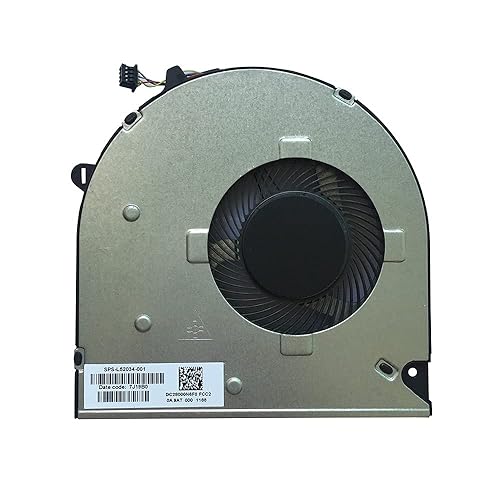 CPU Cooling Fan Intended for HP 250 255 G8/ 250 255 G9 15s-du 15-du 15-dw Series Laptop L52034-001 15-dw0083wm 15-dw0035cl 15-dw1021na 15-dw1083wm