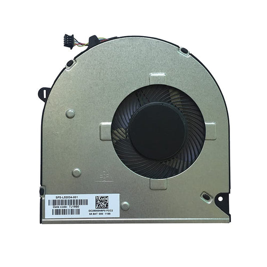 CPU Cooling Fan Intended for HP 250 255 G8/ 250 255 G9 15s-du 15-du 15-dw Series Laptop L52034-001 15-dw0083wm 15-dw0035cl 15-dw1021na 15-dw1083wm