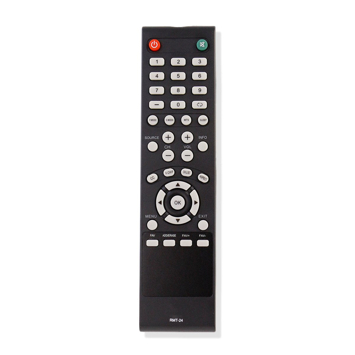 RMT-24 Replace Remote fit for Westinghouse TV DW39F1Y1 DWM40F1A1 DWM40F1Y1C DWM40F3G1 DWM42F2G1 DWM48F1A1 WD55FB1530 WD50FX1120 WD55FX1180 WD55FC1180