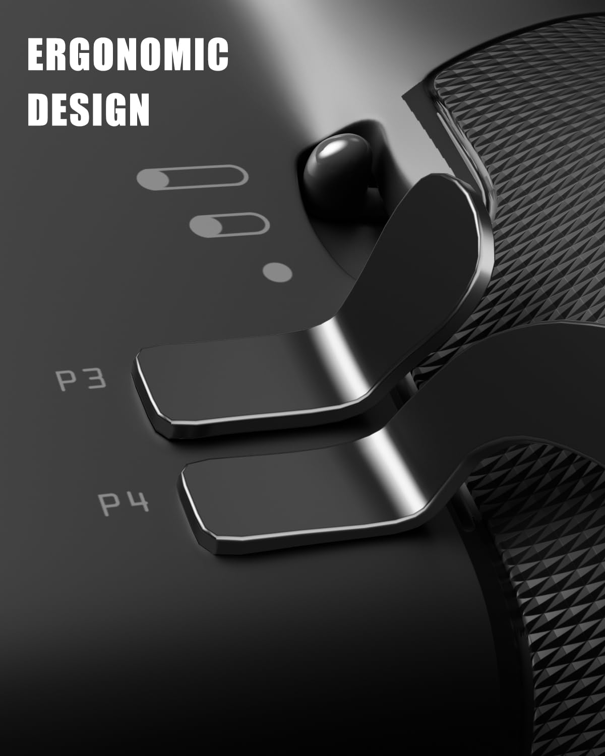 Paddles for Xbox Elite 2 Controller, DUXICEPIN Metal Controller Paddles with 4 PCS Stainless Steel Back Buttons Compatible with Xbox Elite Series 2