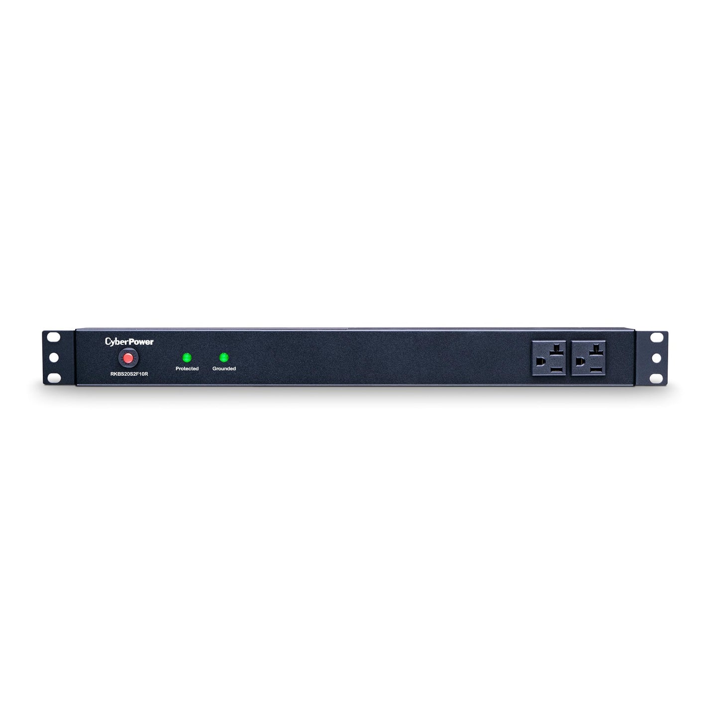 CyberPower RKBS20S2F10R Rackbar Surge Protector, 120V/20A, 12 Outlets, 15 Foot Power Cord, 1U Rackmount