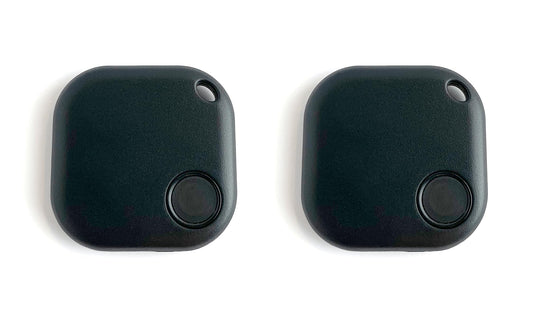 Blue Charm Beacons - Bluetooth BLE iBeacon (BC011-MultiBeacon) - Shows Battery Level in Broadcast - Long Range BLE 5.0 (Two Pack)
