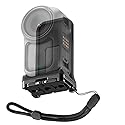 K&F CONCEPT Magnetic Vertical Shoot Adapter Compatible with DJI Osmo Nano/Xtra Atto, Strong Magnet Base Mount with Foldable Dual Claw, 1/4" Screw