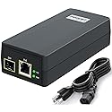 PROCET SFP Fiber PoE Injector 15.4W/ 30W IEEE802.3at Gigabit SFP/ Uplink PoE Ethernet Adapter for eero PoE 6/ 7, UniFi U6+, U6 PRO, G5/ G6 Pro, AI