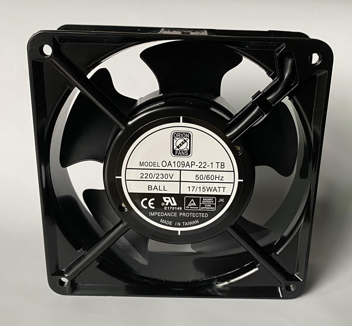 OA109AP-22-1 TB Fan OA109AP-22-1 TB 220V/230V 17/15W 12CM Cabinet Fan for OA109AP-22-1 TB Fan