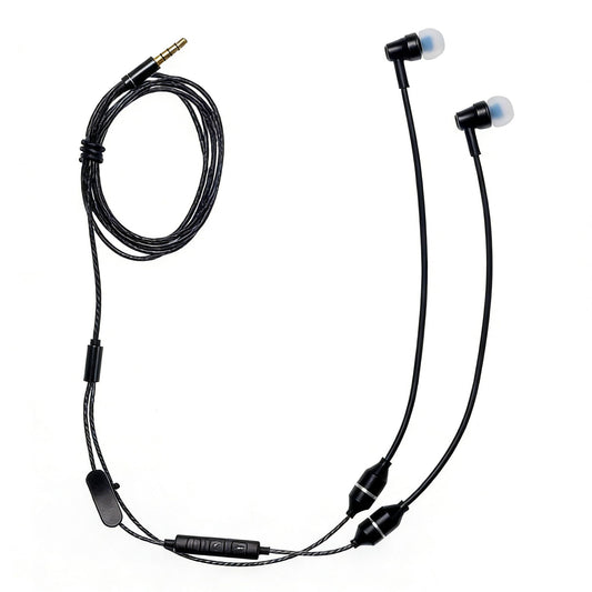 Sanxir Air Tube Headphones with 3.5mm Jack, EMF Blocking Earphones, Anti-Radiation Headsets with Ear Hooks, Radiation Free Earbuds, Comfortable & Safe