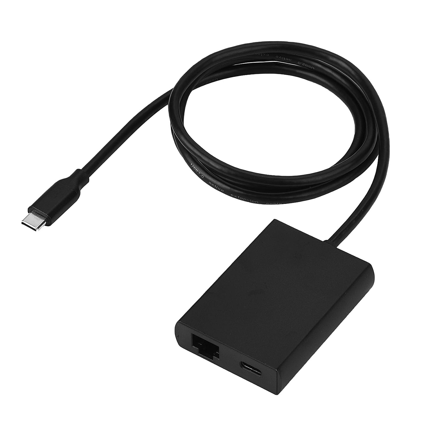 USB C to Ethernet Adapter with Charging for iPhone 15 Pro/Max, 3.3FT USB-C to RJ45 Ethernet Adapter, Compatible MacBook Pro Air, Samsung, iPad