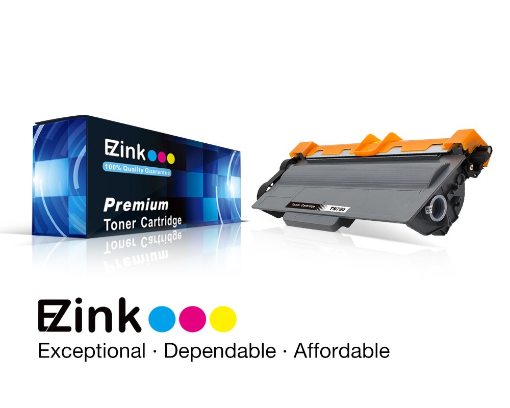E-Z Ink (TM Compatible Toner Cartridge Replacement for Brother TN750 (4 Black) for DCP-8110DN, DCP-8150DN, DCP-8155DN, HL-5450DN, HL-5470DW