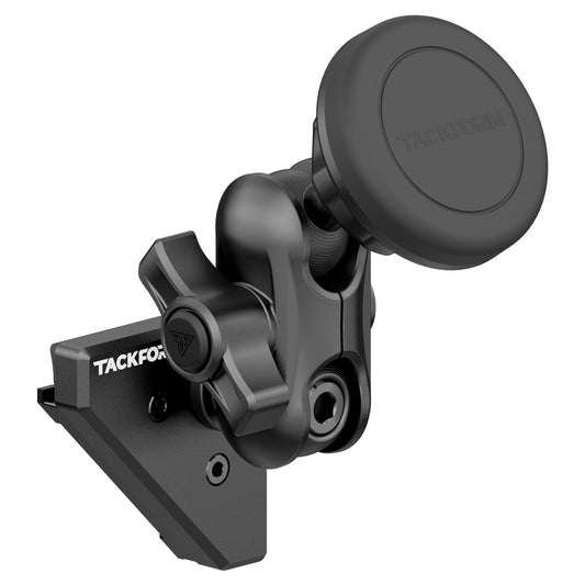 Tackform Link Vent Mount Magnetic Phone Holder - Compatible with 2021-2025 Ford F150 & Raptor, 2023-2025 Ford Super Duty | Aluminum | 2" Arm | Black |