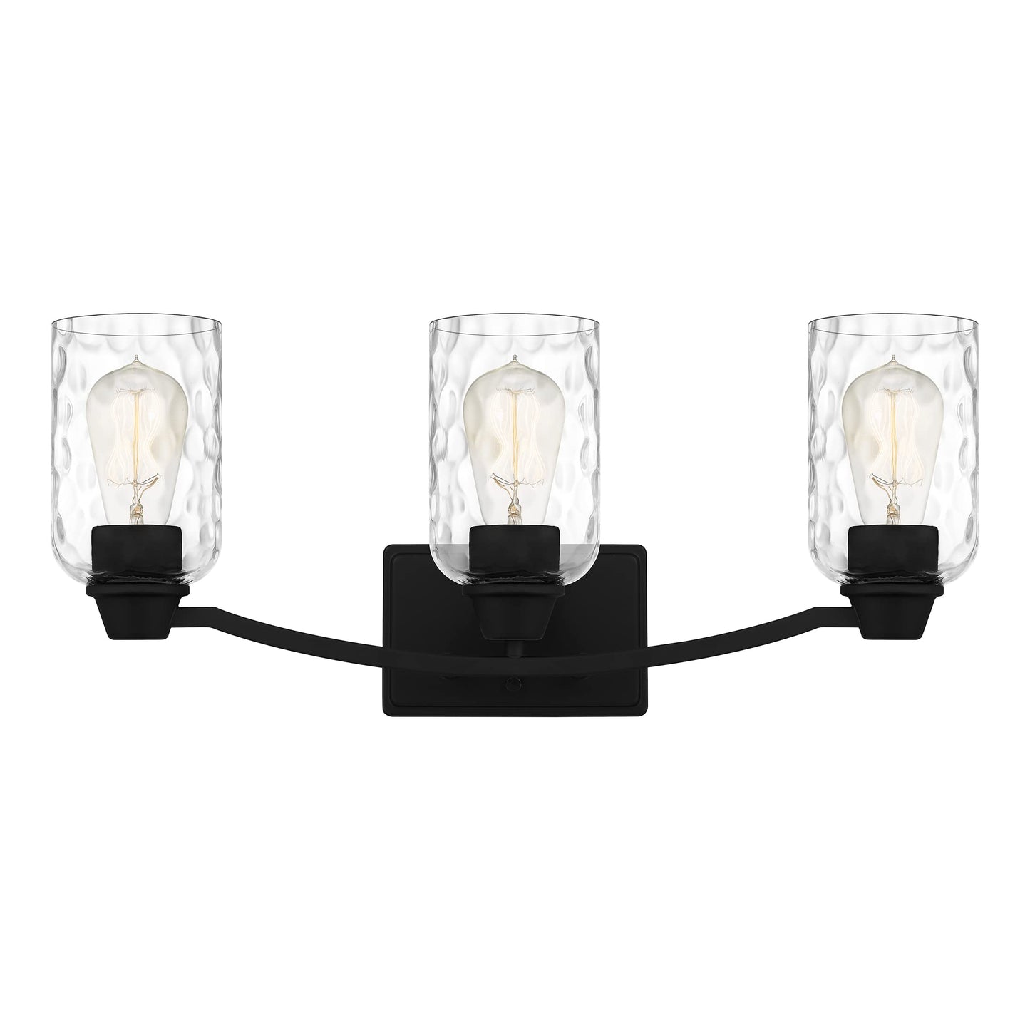 Quoizel ACA8623MBK Acacia 3 Matte Black Bath Light