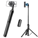 UBeesize 62'' Magnetic Selfie Stick Phone Tripod with Wireless Remote, Extendable Cell Phone Tripod Stand, Compatible with MagSafe, Cellphone Tripod