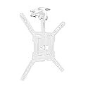 Mount-It! Fold-Up Ceiling TV Mount for 23-55 Inch TVs, Space-Saving Flip Down Bracket for Flat & Slanted Ceilings, Retractable Adjustable Tilt