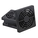 BQLZR 60mm Black Plastic Case Fan Filter Guard Grill or Cover PC Computer Pack of 5