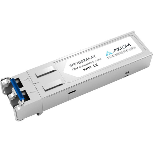 Axiom 1000BASE-SX Industrial Temp SFP TRANSCEIVER - SFP1GSXAI-AX